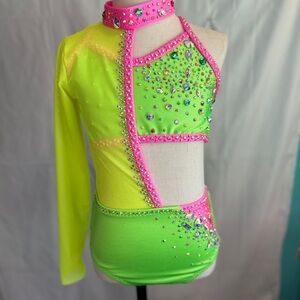 Jazz solo costume, child size 7, brand new